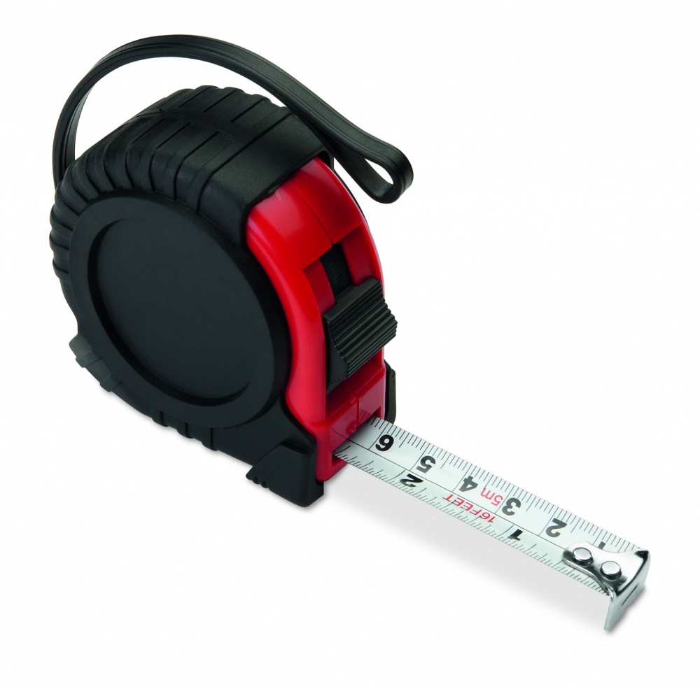 Logo trade business gift photo of: Measuring tape 5m