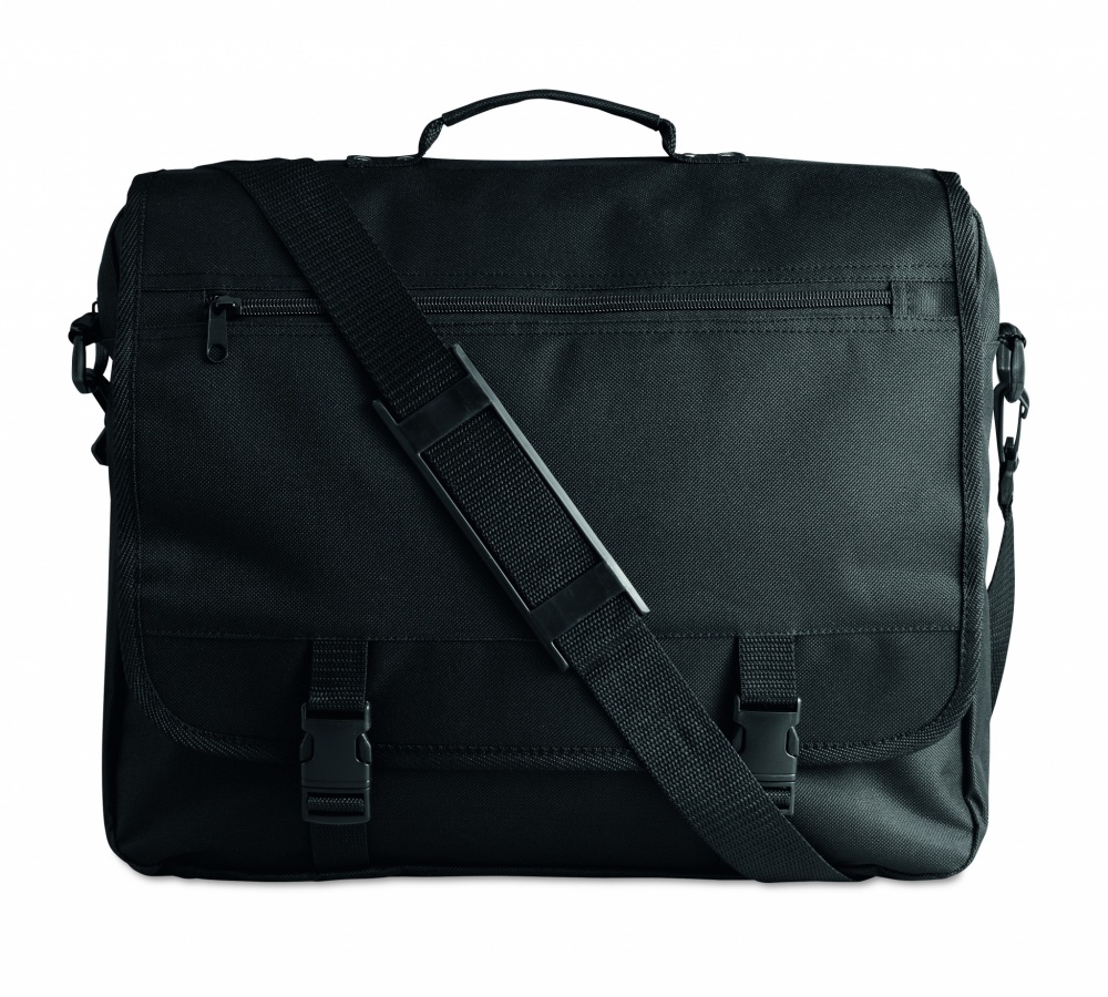 Logo trade promotional merchandise image of: 600D polyester document bag