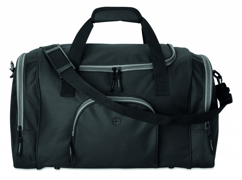 Logo trade promotional item photo of: Sports bag in 600D