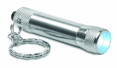 Logo trade promotional product photo of: Aluminium torch with key ring