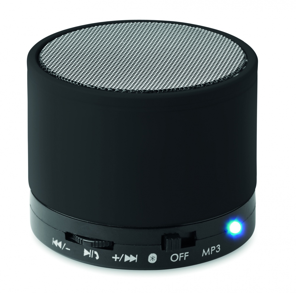 Logotrade promotional gift image of: Round wireless speaker