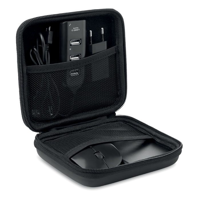 Logo trade promotional giveaways picture of: Computer accessories pouch