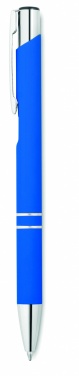Logo trade promotional merchandise picture of: Ball pen in rubberised finish