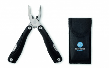 Logo trade promotional giveaways image of: Foldable multi-tool knife