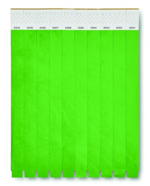 Logotrade advertising products photo of: One sheet of 10 wristbands