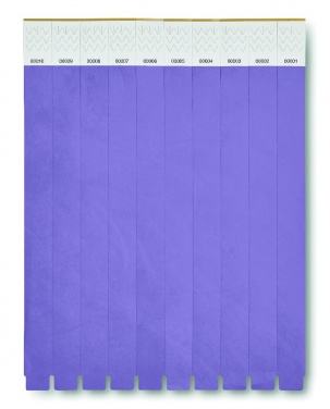 Logotrade promotional merchandise photo of: One sheet of 10 wristbands