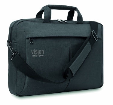 Logo trade promotional product photo of: Laptopbag in 360D polyester