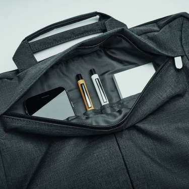 Logo trade corporate gift photo of: Laptopbag in 360D polyester