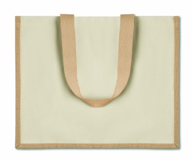 Logotrade promotional merchandise photo of: Jute and canvas shopping bag