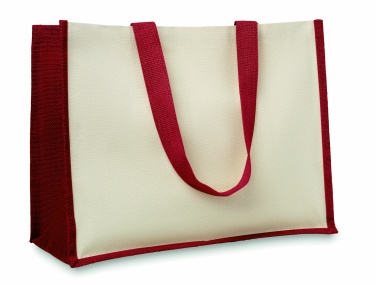 Logotrade promotional merchandise image of: Jute and canvas shopping bag