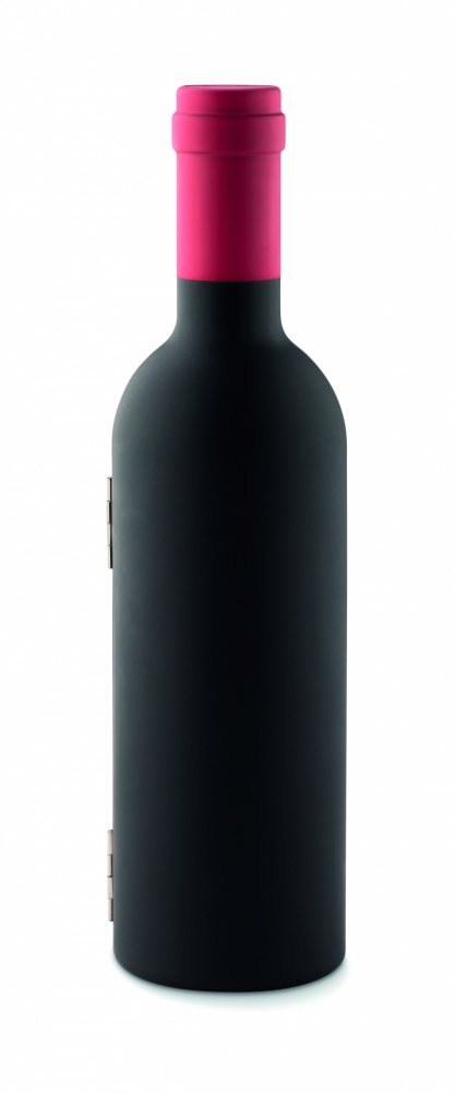 Logo trade promotional gift photo of: Bottle shape wine set