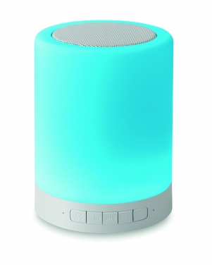 Logo trade advertising products image of: Touch light wireless speaker
