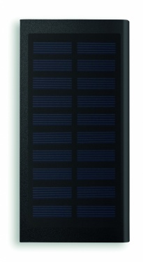 Logo trade corporate gifts image of: Solar power bank 8000 mAh