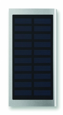 Logotrade promotional giveaways photo of: Solar power bank 8000 mAh