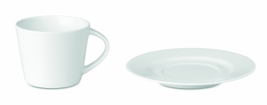 Logotrade promotional gift image of: Cappuccino cup and saucer