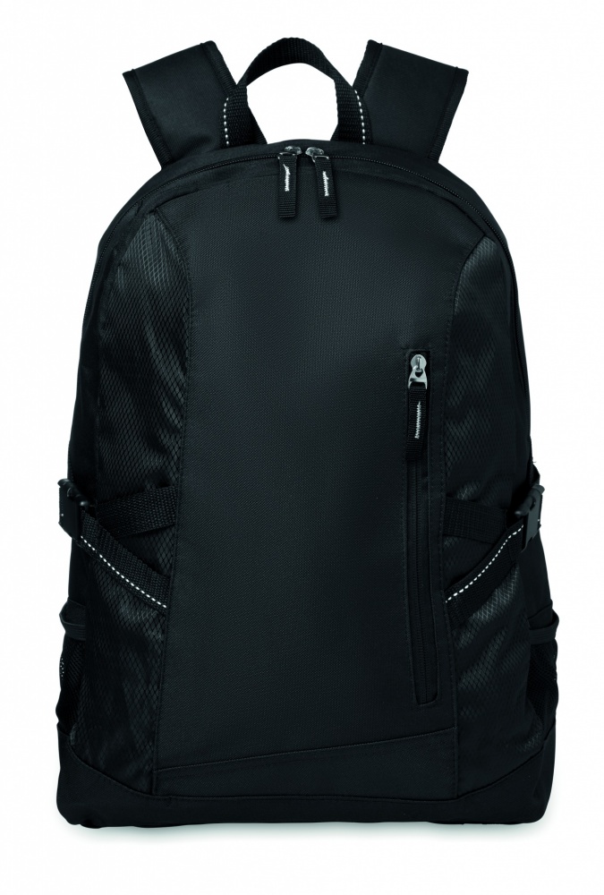 Logo trade promotional merchandise picture of: Polyester laptop backpack