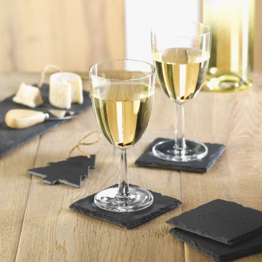Logotrade promotional giveaways photo of: Slate coasters with EVA bottom