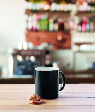 Logo trade promotional items picture of: Dark sublimation mug 300ml