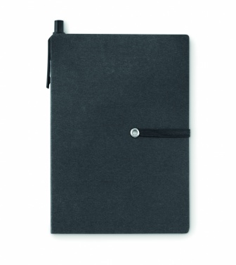 Logo trade promotional gift photo of: Notebook w/pen & memo pad