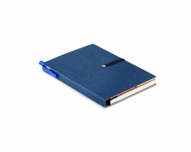 Logo trade promotional giveaways image of: Notebook w/pen & memo pad