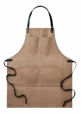 Logo trade promotional merchandise photo of: Apron in leather