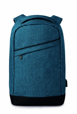 Logo trade corporate gift photo of: 2 tone backpack incl USB plug