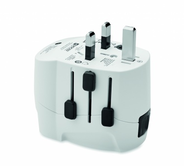 Logo trade promotional items image of: PRO Light 2x USB. 3-pole
