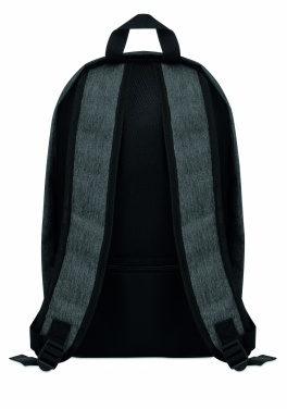 Logo trade promotional merchandise picture of: Backpack in 600D