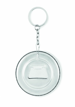 Logotrade advertising products photo of: Key ring with bottle opener Madona