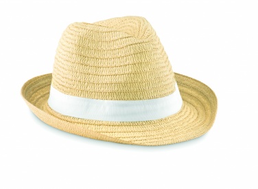 Logo trade promotional merchandise photo of: Paper straw hat