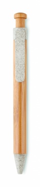 Logo trade promotional products picture of: Bamboo/Wheat-Straw ABS ball pen