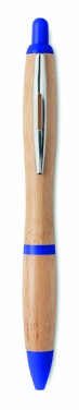 Logotrade corporate gift image of: Ballpoint pen made of ABS and bamboo