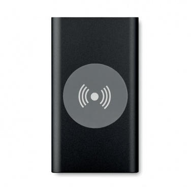 Logo trade promotional gifts image of: Wireless Power bank 4000mAh