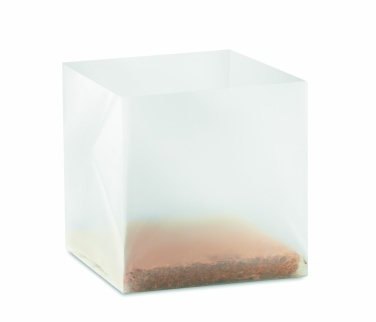 Logo trade promotional merchandise image of: Compost with seeds "BASIL"