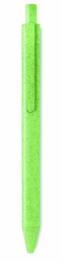Logo trade promotional giveaway photo of: Wheat Straw/ABS push type pen