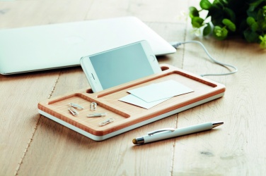 Logo trade promotional items image of: Wireless charging pad 5W MALABAR