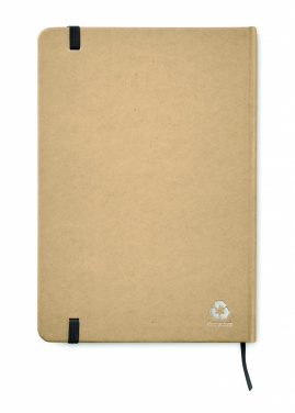Logo trade promotional gift photo of: A5 recycled notebook 80 lined