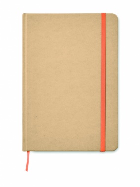 Logotrade promotional giveaway image of: A5 recycled notebook 80 lined