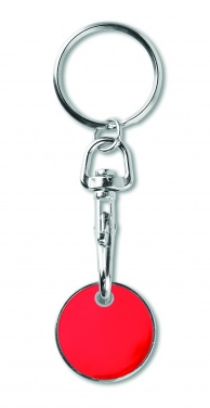 Logotrade promotional product picture of: Key ring token (€uro token)