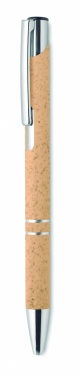 Logo trade corporate gifts image of: Wheat Straw/ABS push type pen
