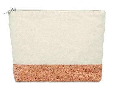 Logotrade promotional product image of: Cork & cotton cosmetic bag
