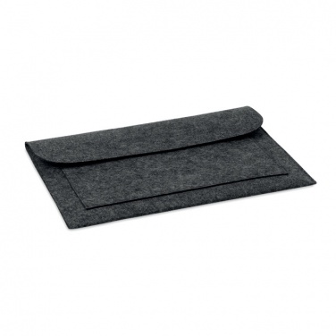 Logo trade promotional merchandise picture of: 15 inch Felt laptop pouch