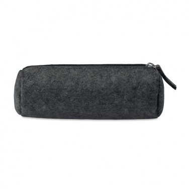 Logo trade business gift photo of: Felt zippered pencil case