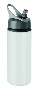 Logo trade promotional gifts image of: Aluminium bottle 600 ml