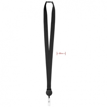 Logotrade corporate gift picture of: Lanyard retractable clip