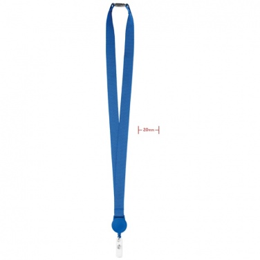 Logotrade promotional product image of: Lanyard retractable clip