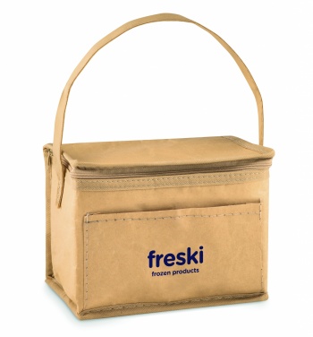 Logotrade promotional products photo of: 6 can woven paper cooler bag