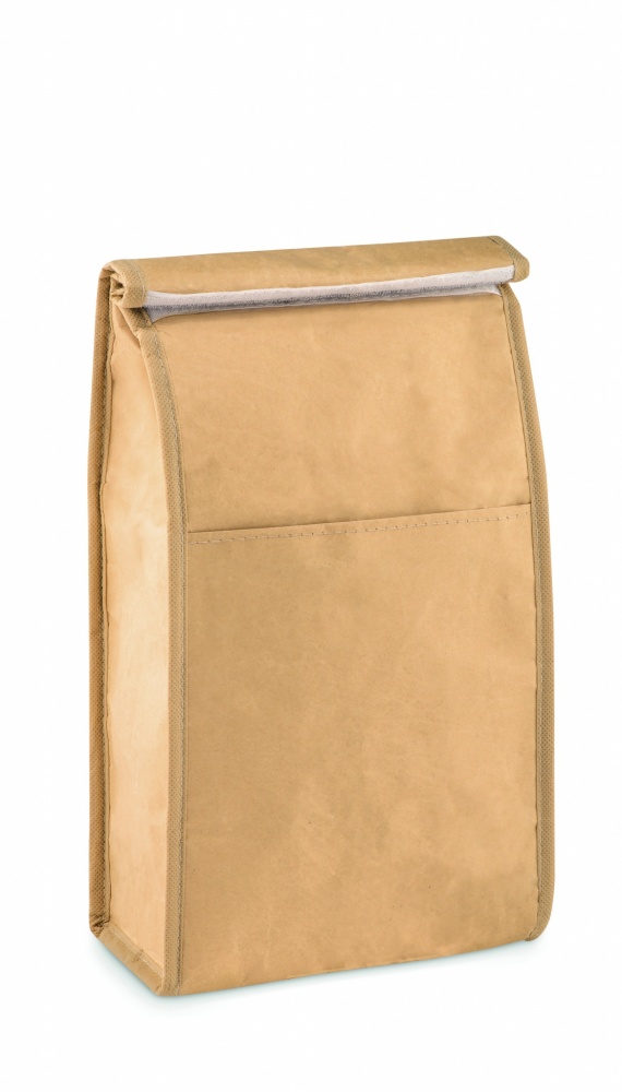 Logo trade promotional products image of: Woven paper 3L lunch bag