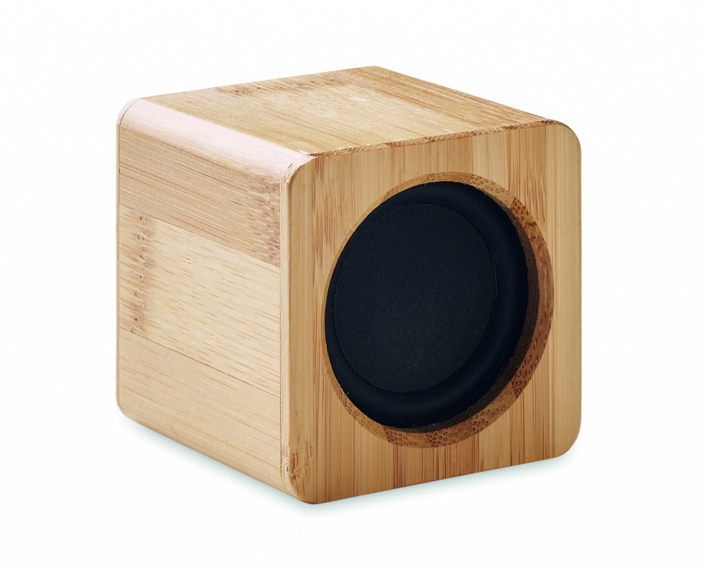 Logotrade promotional gift picture of: Bamboo wireless speaker