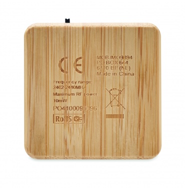 Logotrade promotional giveaway picture of: Bamboo wireless speaker